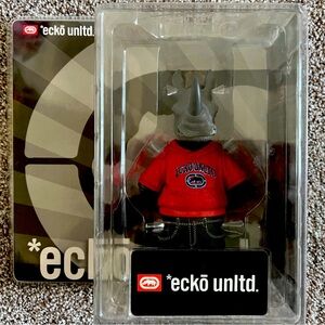 NEW Rare Vintage Ecko Unltd. Rhino figurine